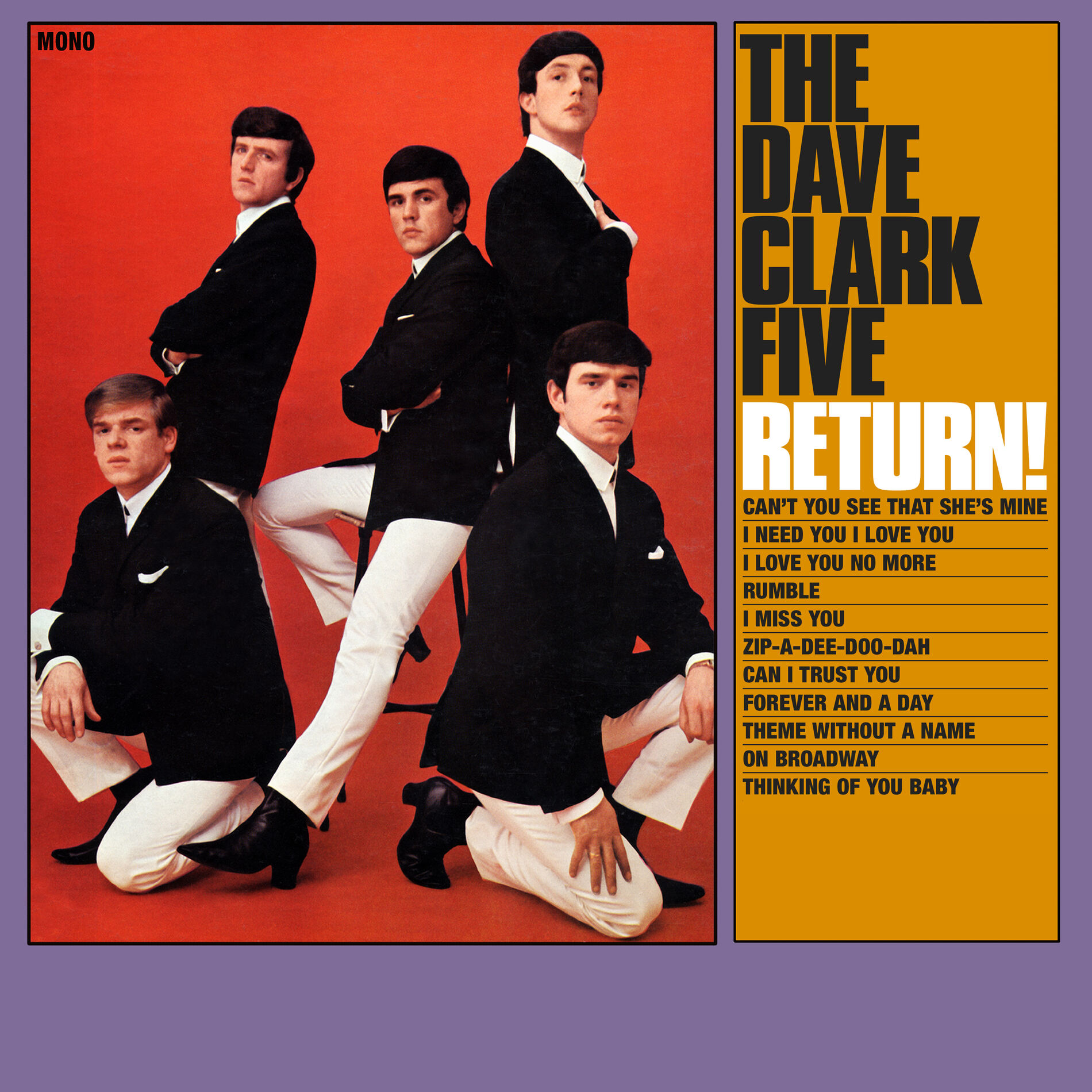 Album cover of The Dave Clark Five Return! (2019 - Remaster)