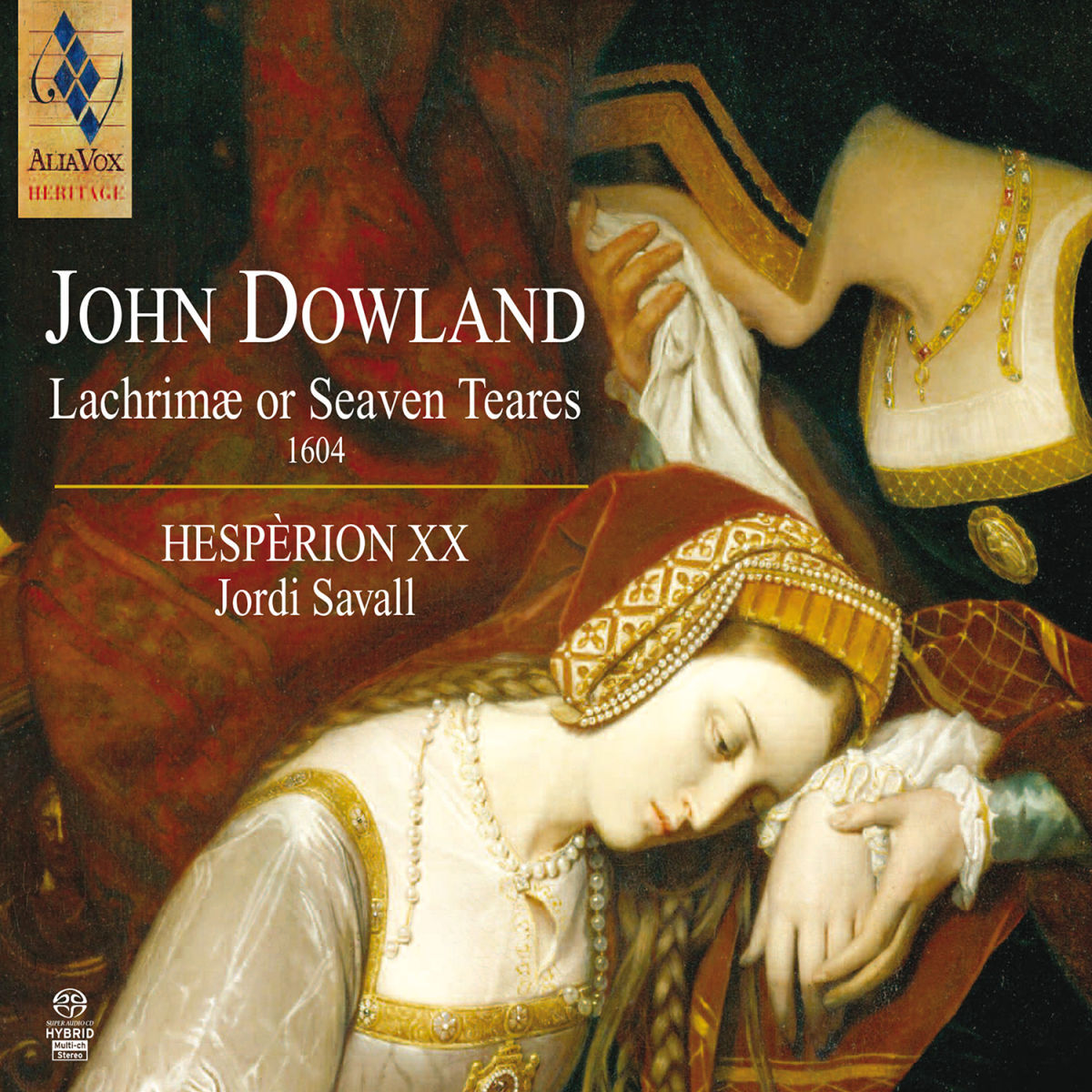 Album cover of John Dowland: Lachrimae or Seaven Teares