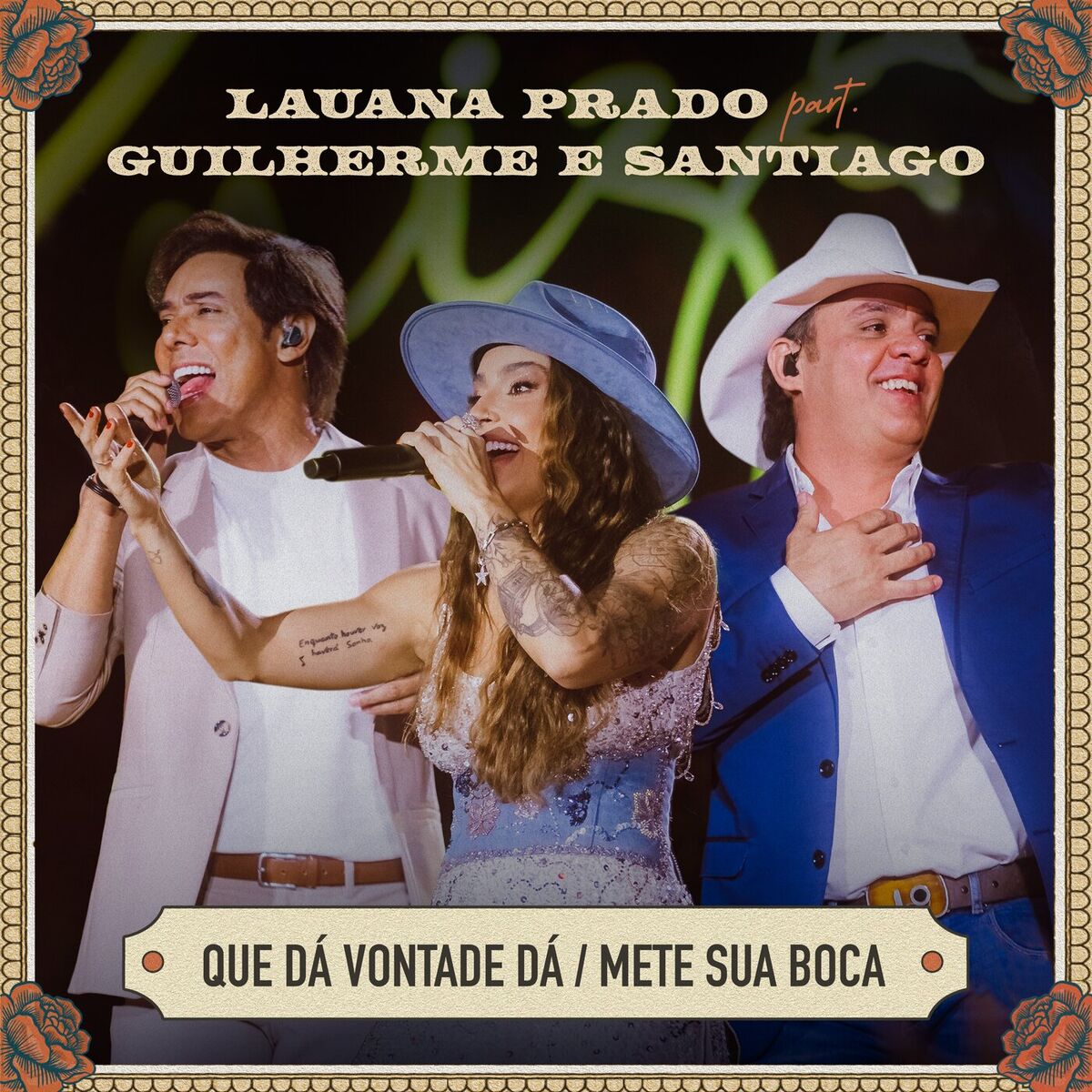 Album cover of Que Dá Vontade Dá / Mete Sua Boca (Ao Vivo)