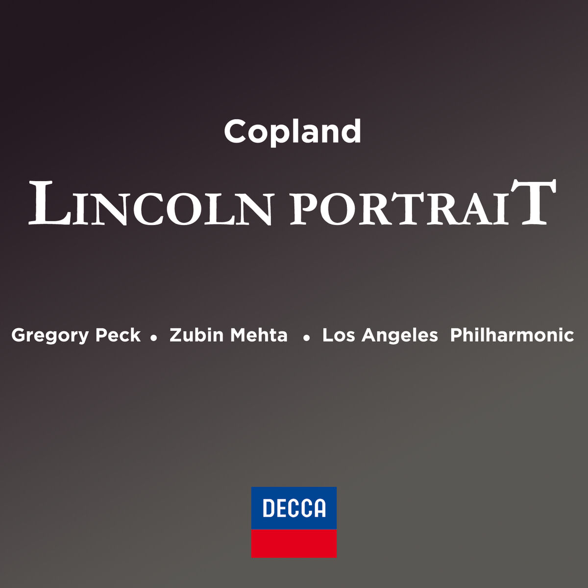 Album cover of Copeland: Lincoln Portrait