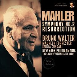 Cover of Mahler: Symphony No. 2 "Resurrection" by Bruno Walter
