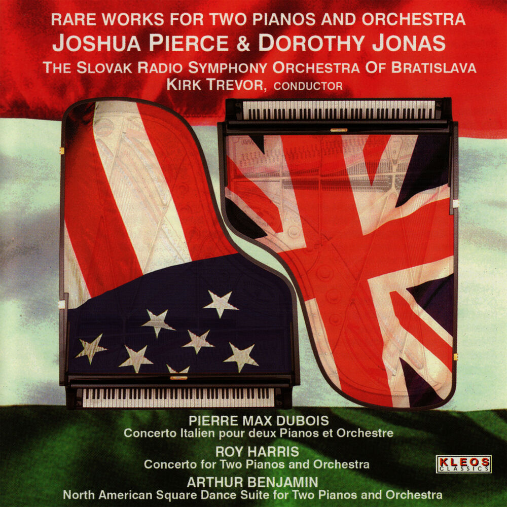 Picture of Joshua Pierce and Dorothy Jonas perform Rare Works for Two Pianos and Orchestra
