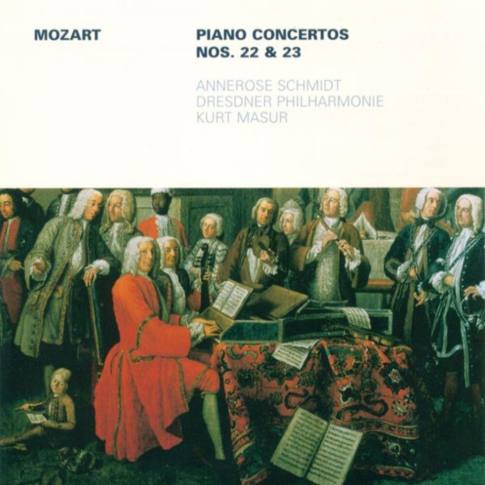Picture of MOZART, W.A.: Piano Concertos Nos. 22 and 23 (Schmidt, Dresden Philharmonic, Masur)