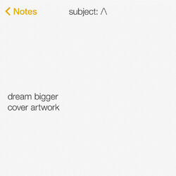 Cover of Dream Bigger (Instrumental)