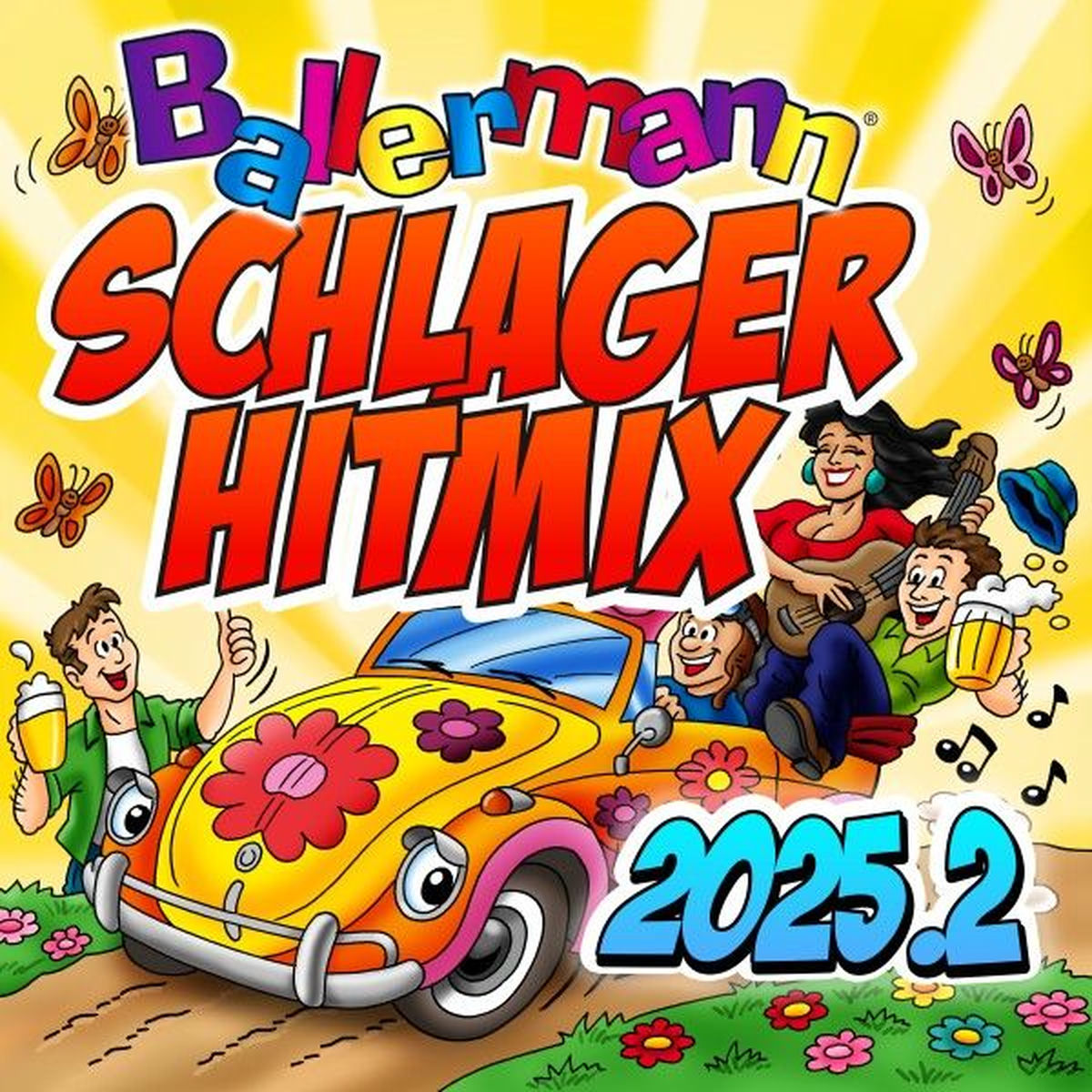 Album cover of Ballermann Schlager Hitmix 2025.2