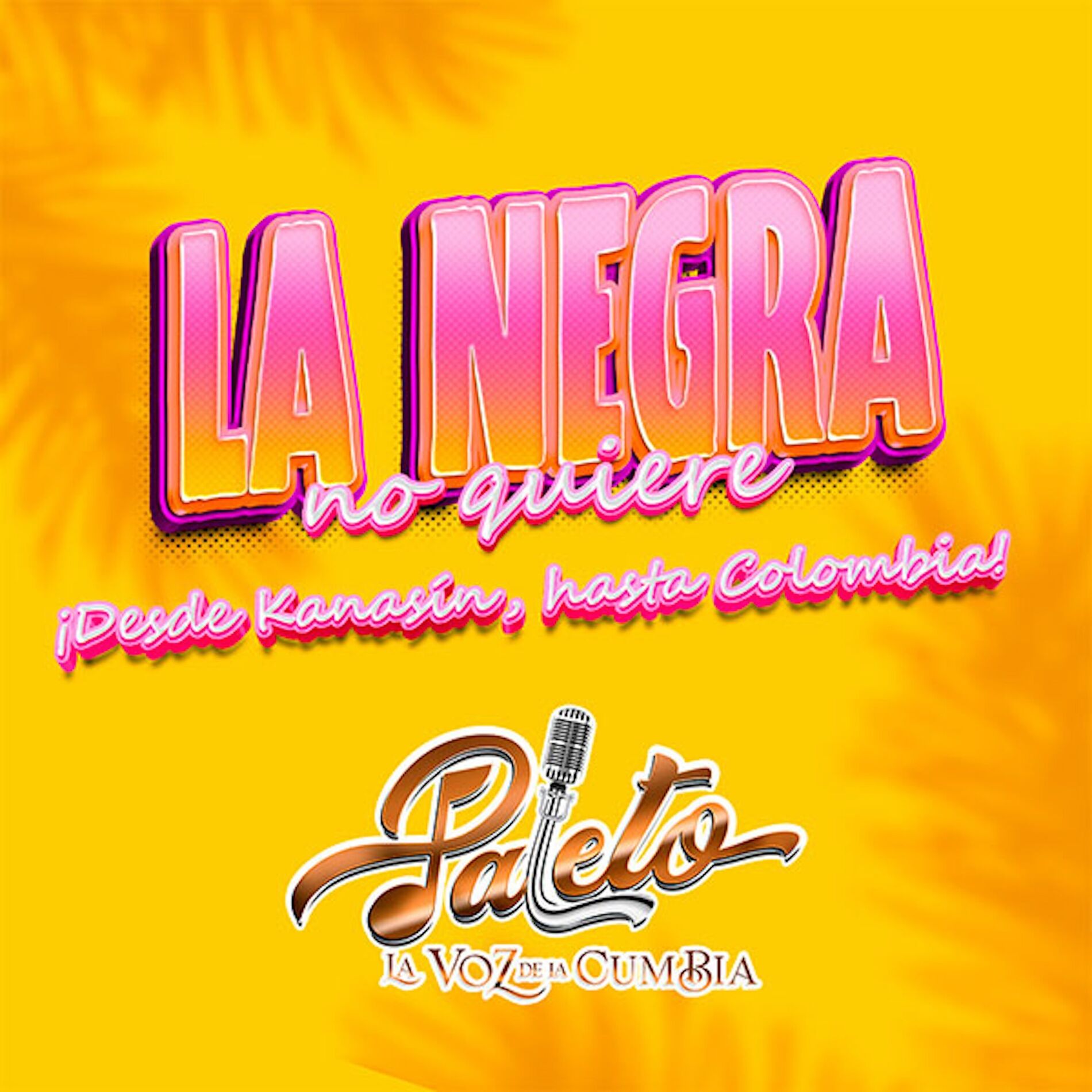 Album cover of La Negra No Quiere ¡Desde Kanasín, hasta Colombia!
