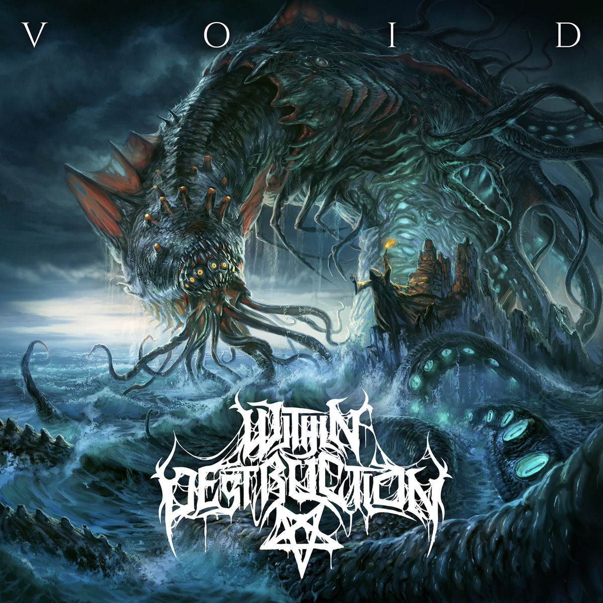 Album cover of A Spiral Rift Towards Damnation
