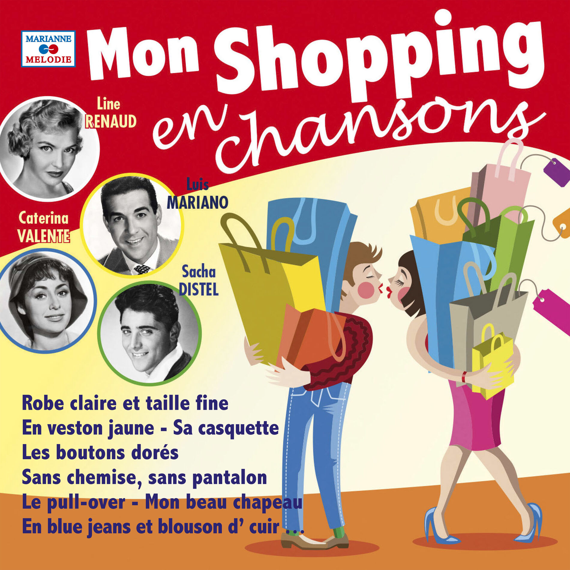 Album cover of Mon shopping en chansons