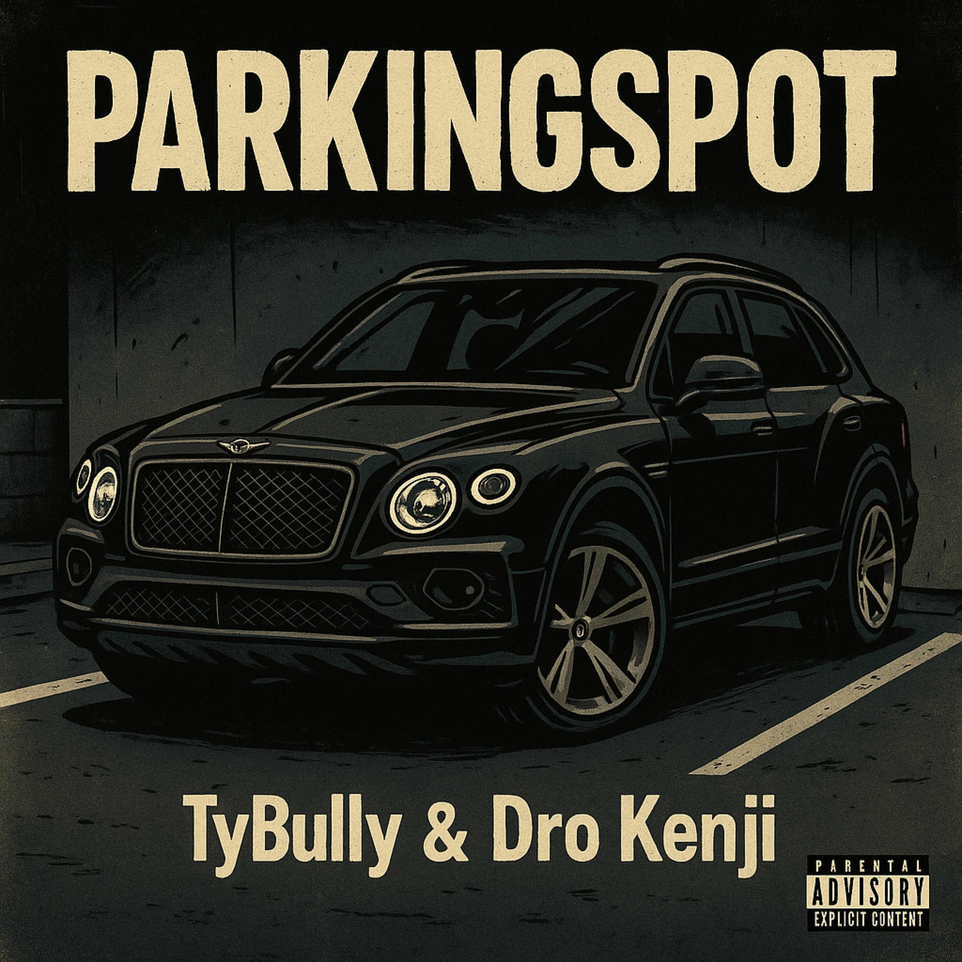 Album cover of PARKINGSPOT (feat. Dro Kenji)