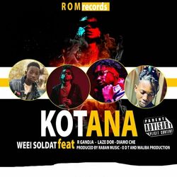 Cover of Kotana (feat. Laze Dor, R Gandja & Diamo Che)