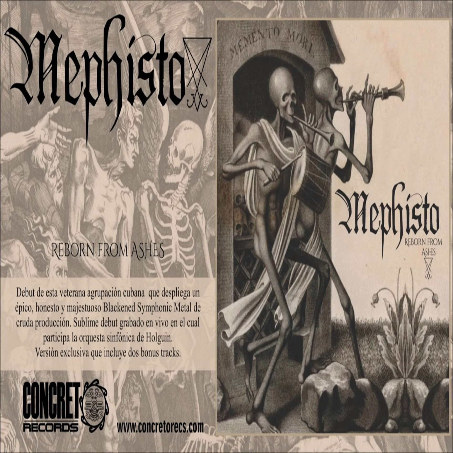 Album cover of Reborn from Ashes