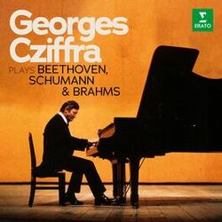 Cover of Georges Cziffra plays Beethoven, Schumann & Brahms