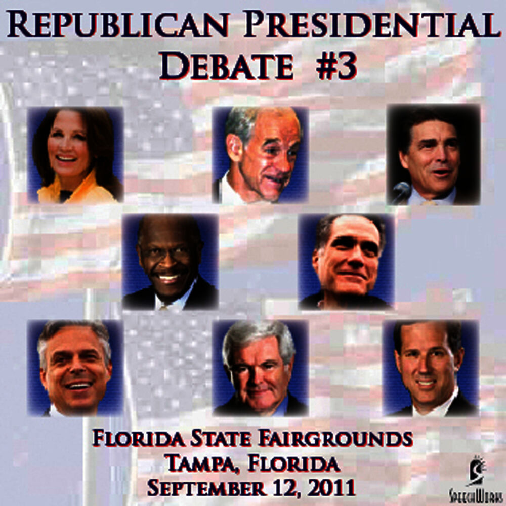 Picture of Republican Presidental Debate #3: Florida State Fairgrounds, Tampa, FL - 9/12/2011