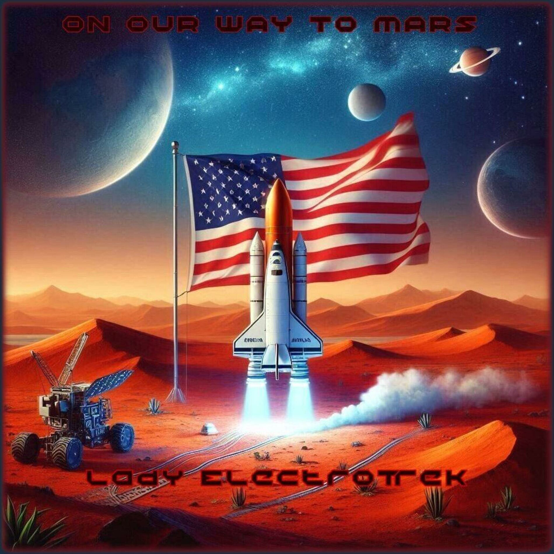 Album cover of On Our Way To Mars