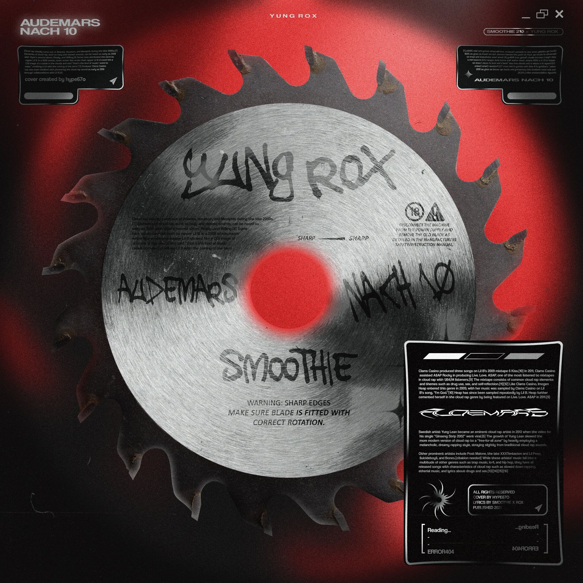 Album cover of Audemars nach 10