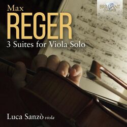 Cover of Reger: 3 Suites for Viola Solo