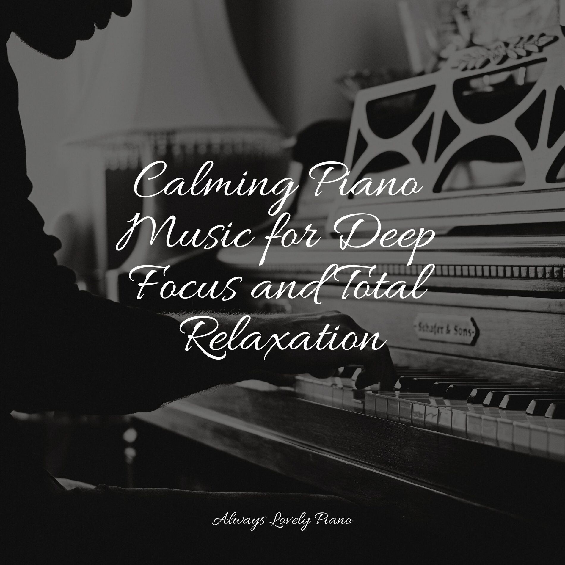 Album cover of Calming Piano Music for Deep Focus and Total Relaxation
