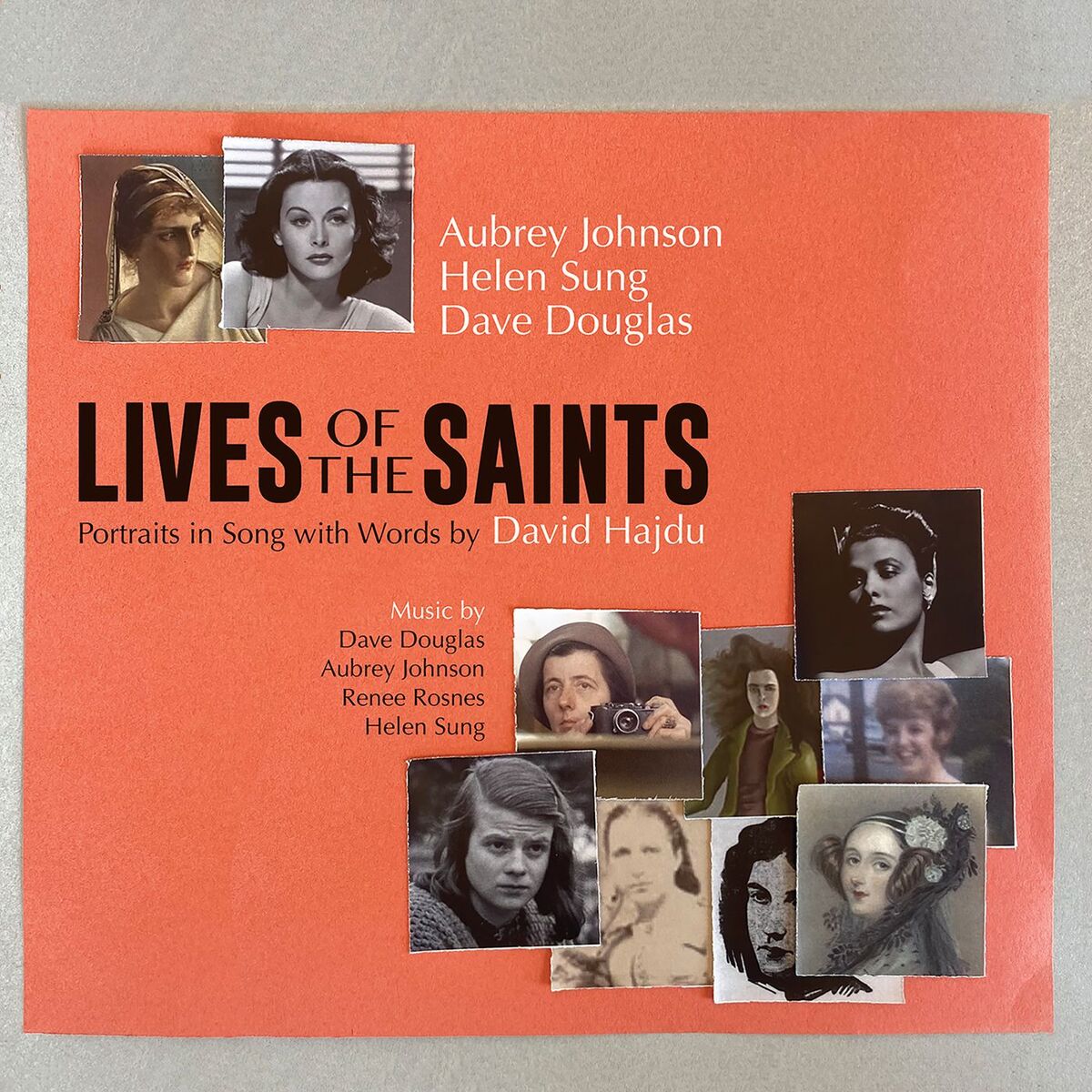 Album cover of Lives of the Saints - Portraits in Song with Words by David Hajdu