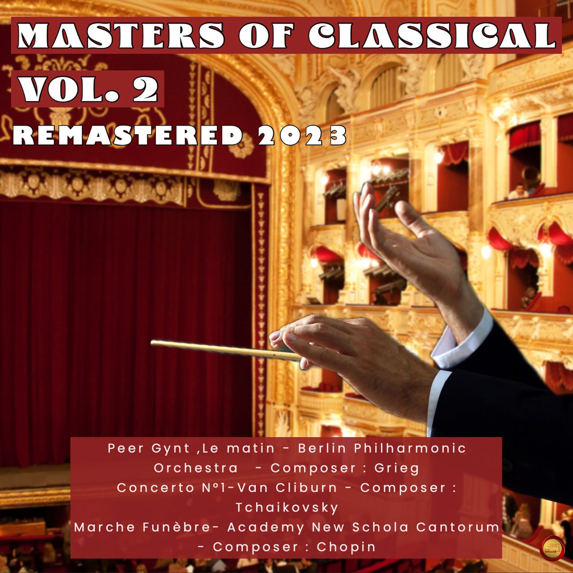 Album cover of Masters of Classical, Vol. 2 (Remastered 2023)