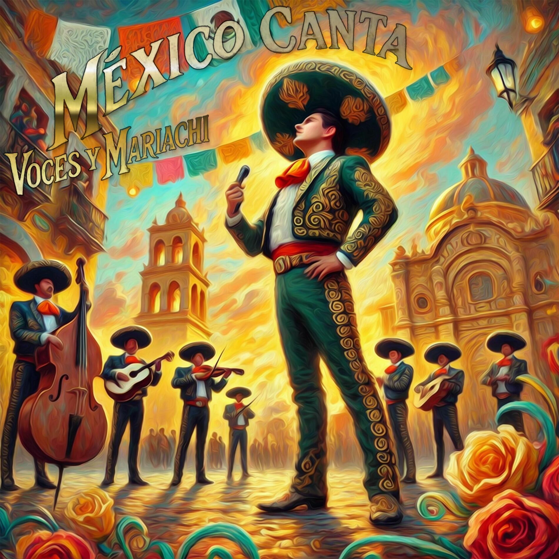 Album cover of México Canta: Voces y Mariachi, Vol. 3