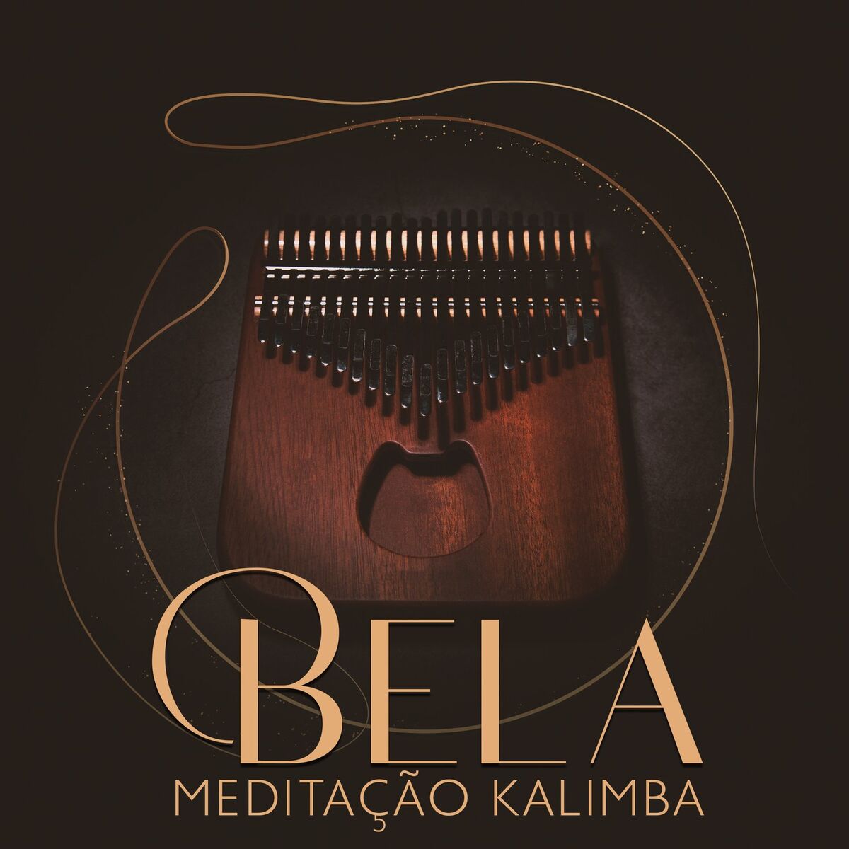Album cover of Bela Meditação Kalimba: Puro relaxamento do corpo e da mente, tranquilidade emocional, harmonia com a vida