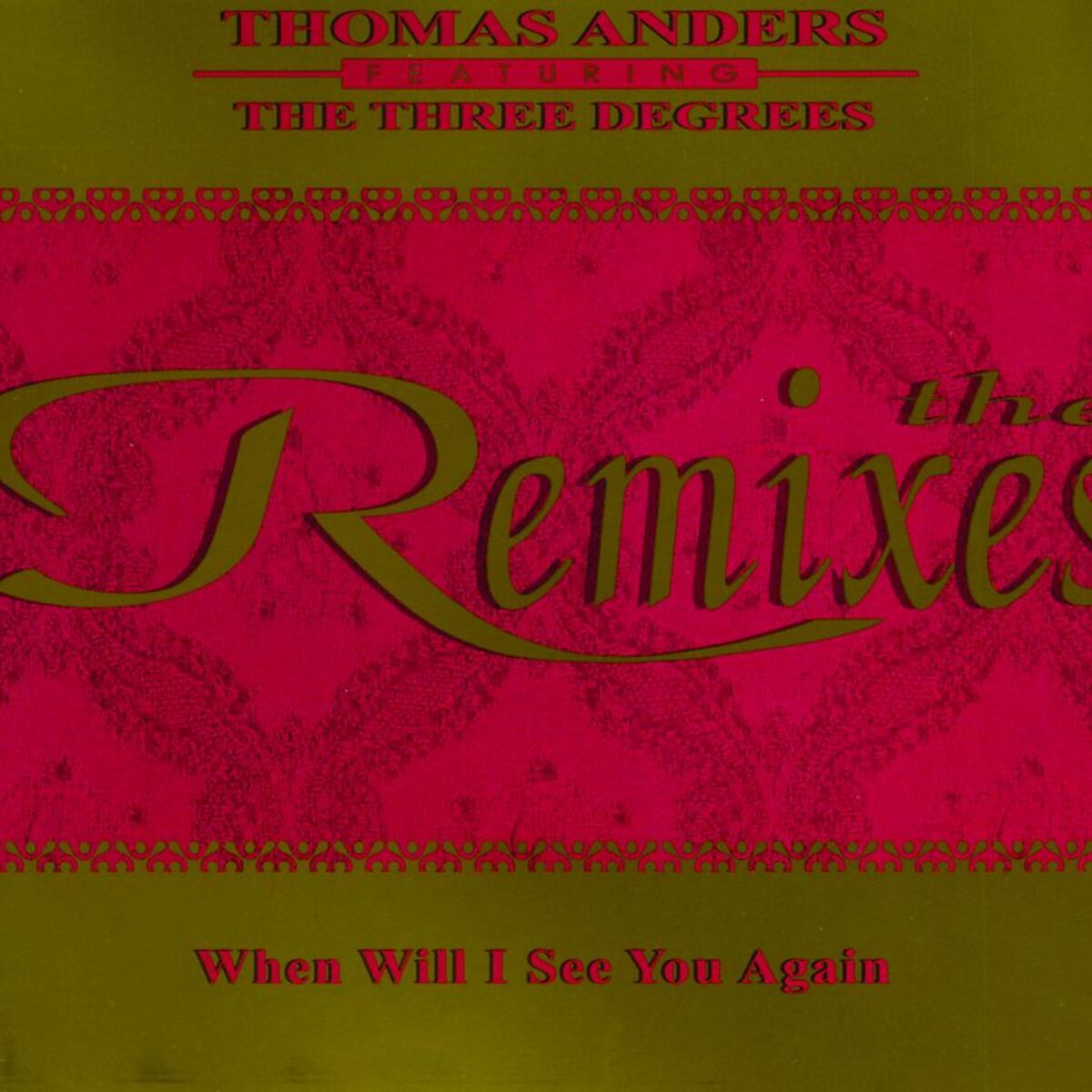 Album cover of When Will I See You Again