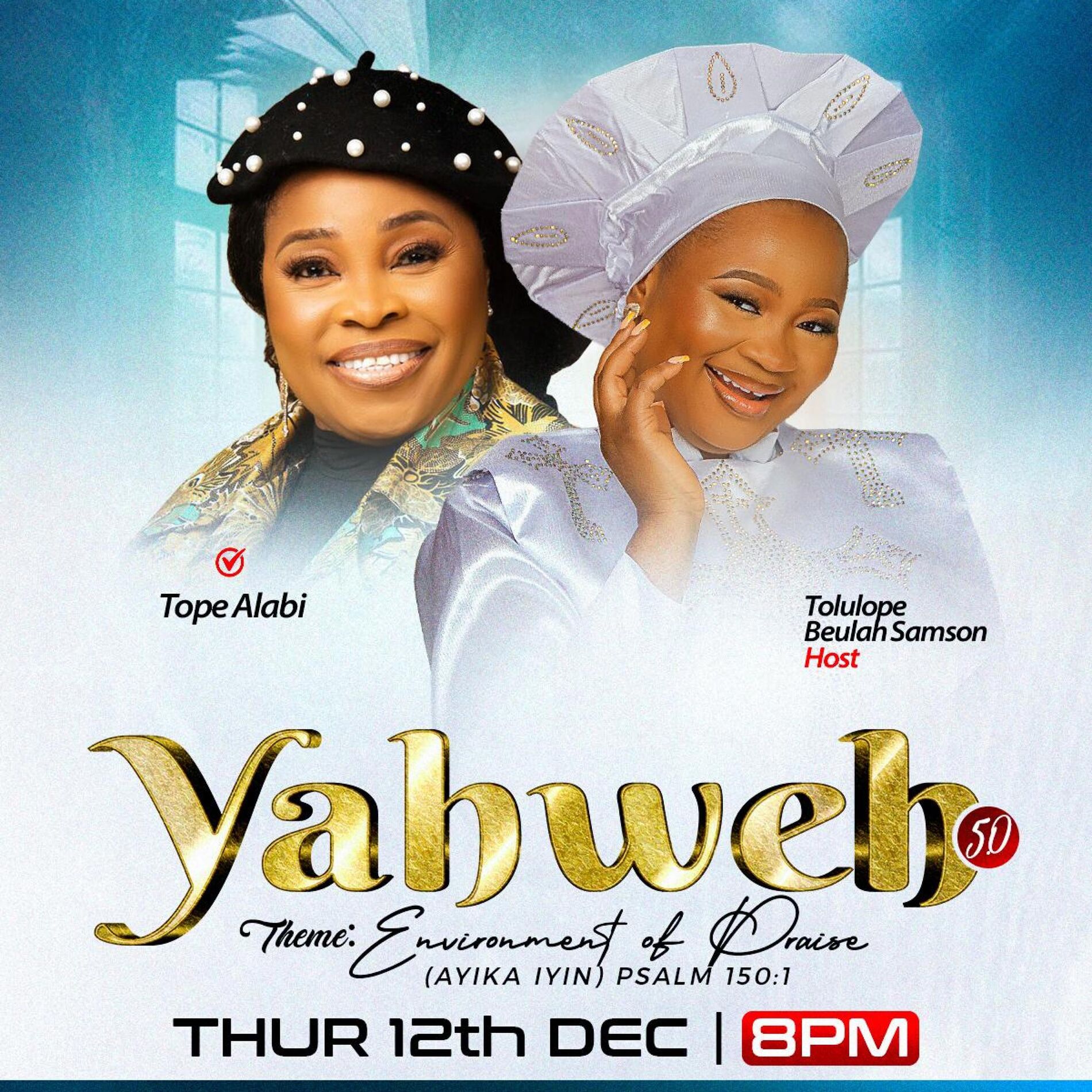 Album cover of YAHWEH 5.0 (feat. Tope Alabi)