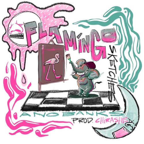 Flamingo Sketches, Pt. 1 artwork