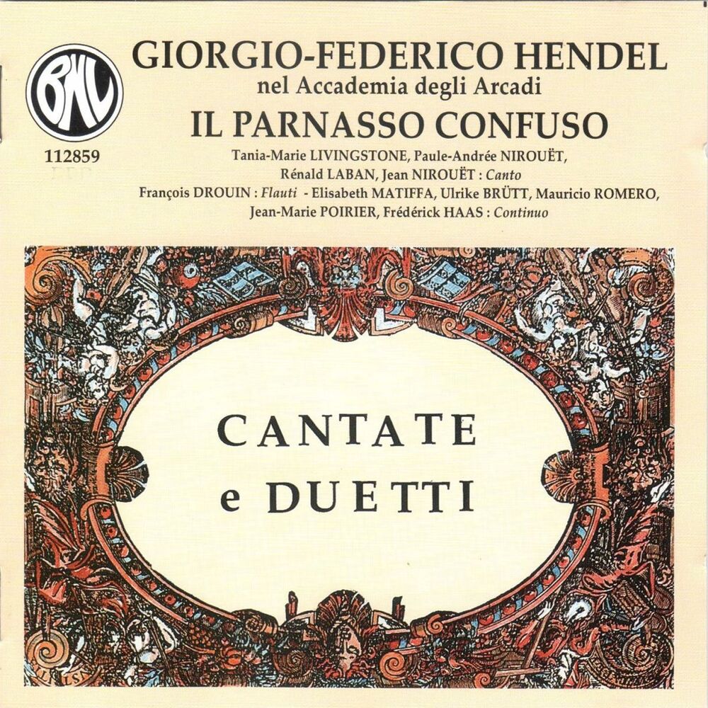 Picture of Cantate e duetti da camera