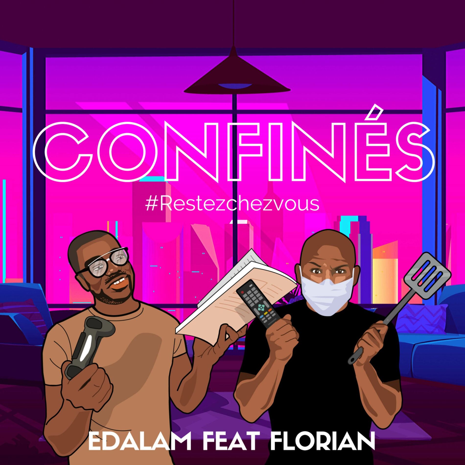 Album cover of Confinés (#Restezchezvous)