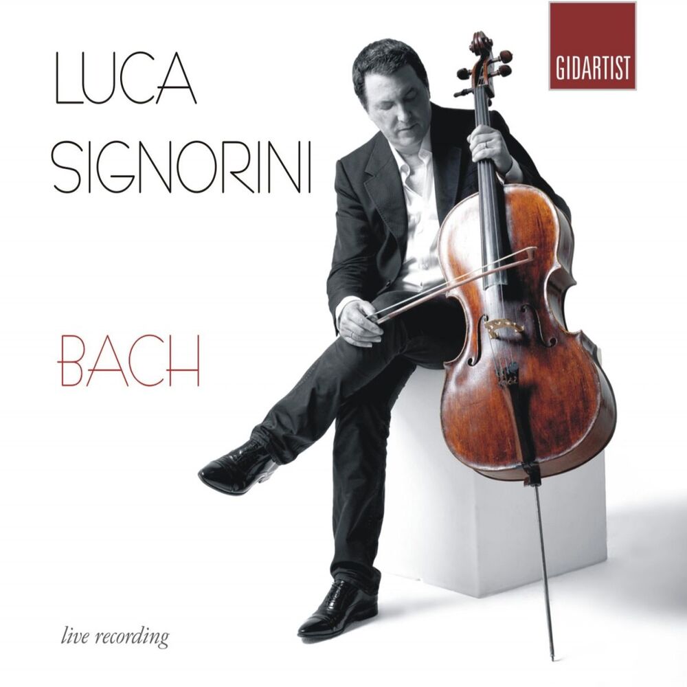 Picture of Bach: Luca Signorini Plays 6 Cello Suites (Live Recording)