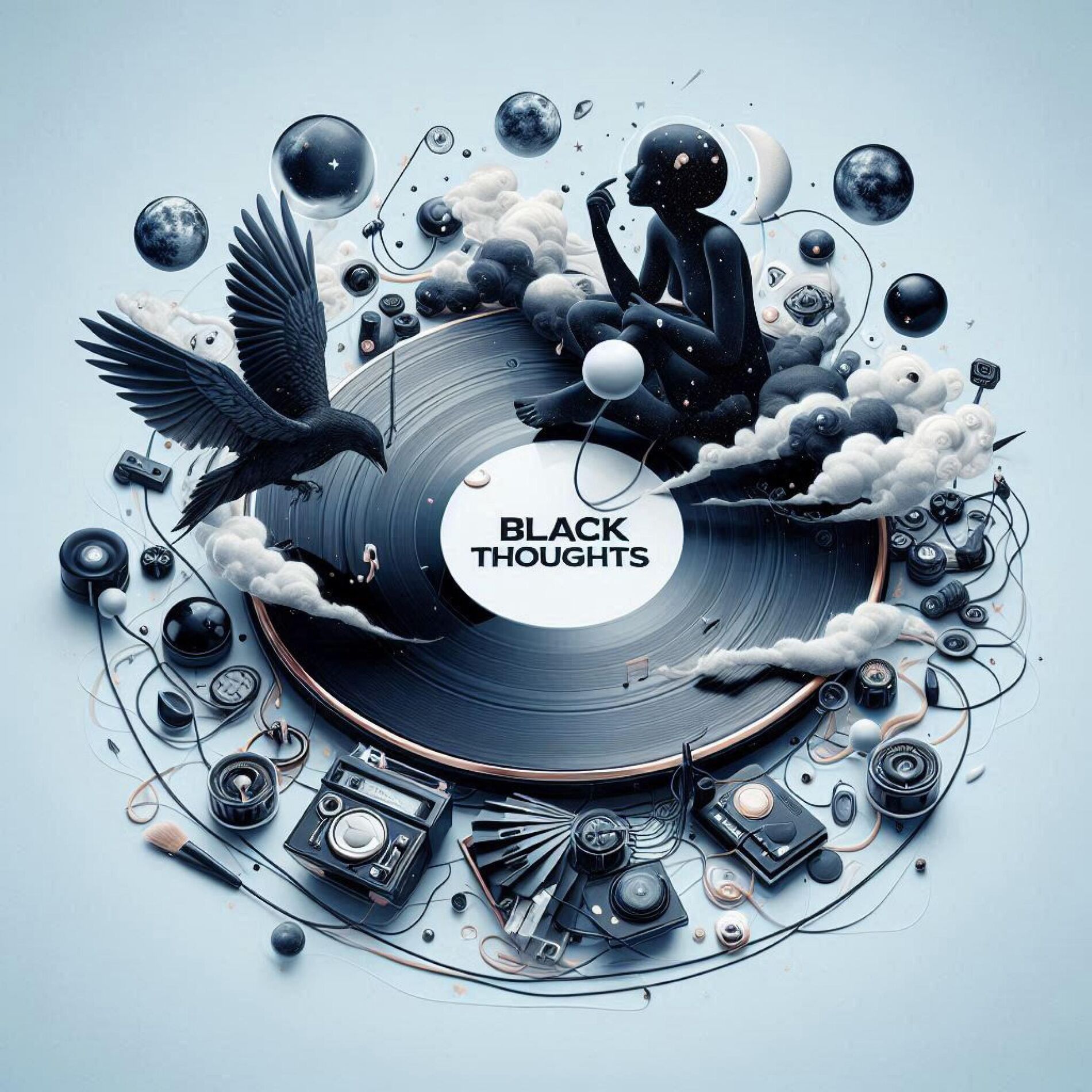 Album cover of Black Thoughts