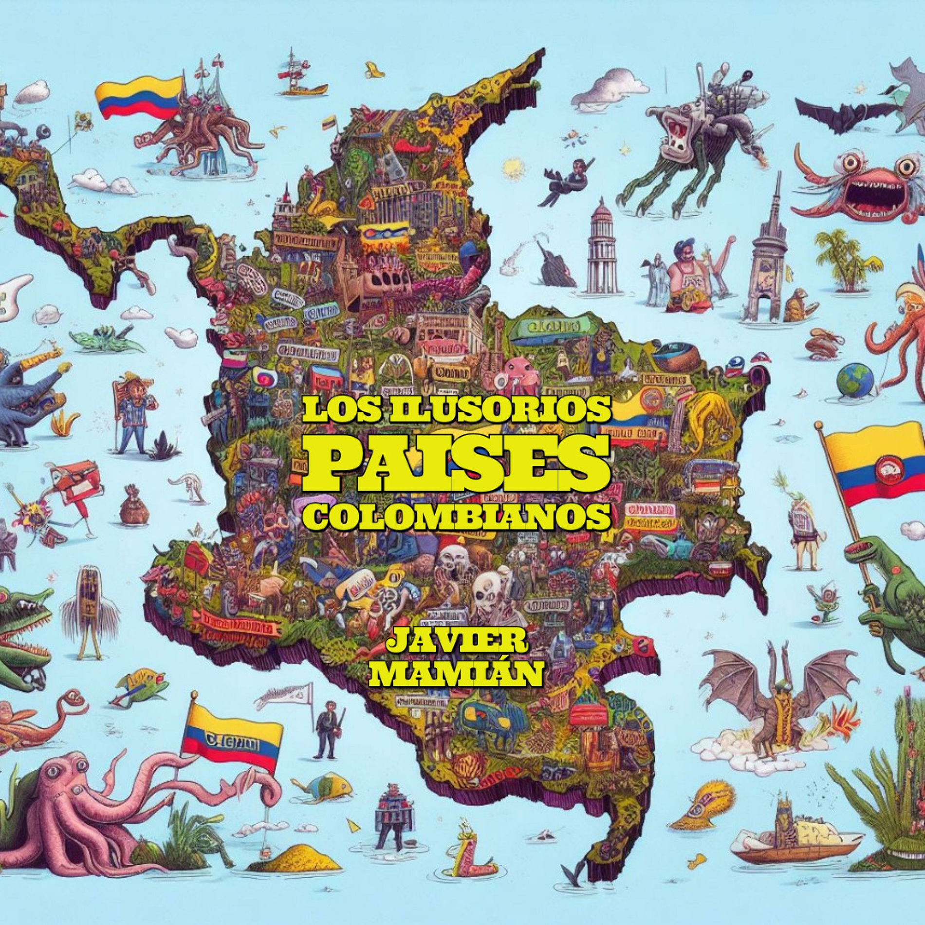 Album cover of Los ilusorios paises colombianos (feat. David López & Ricardo Sanchez)