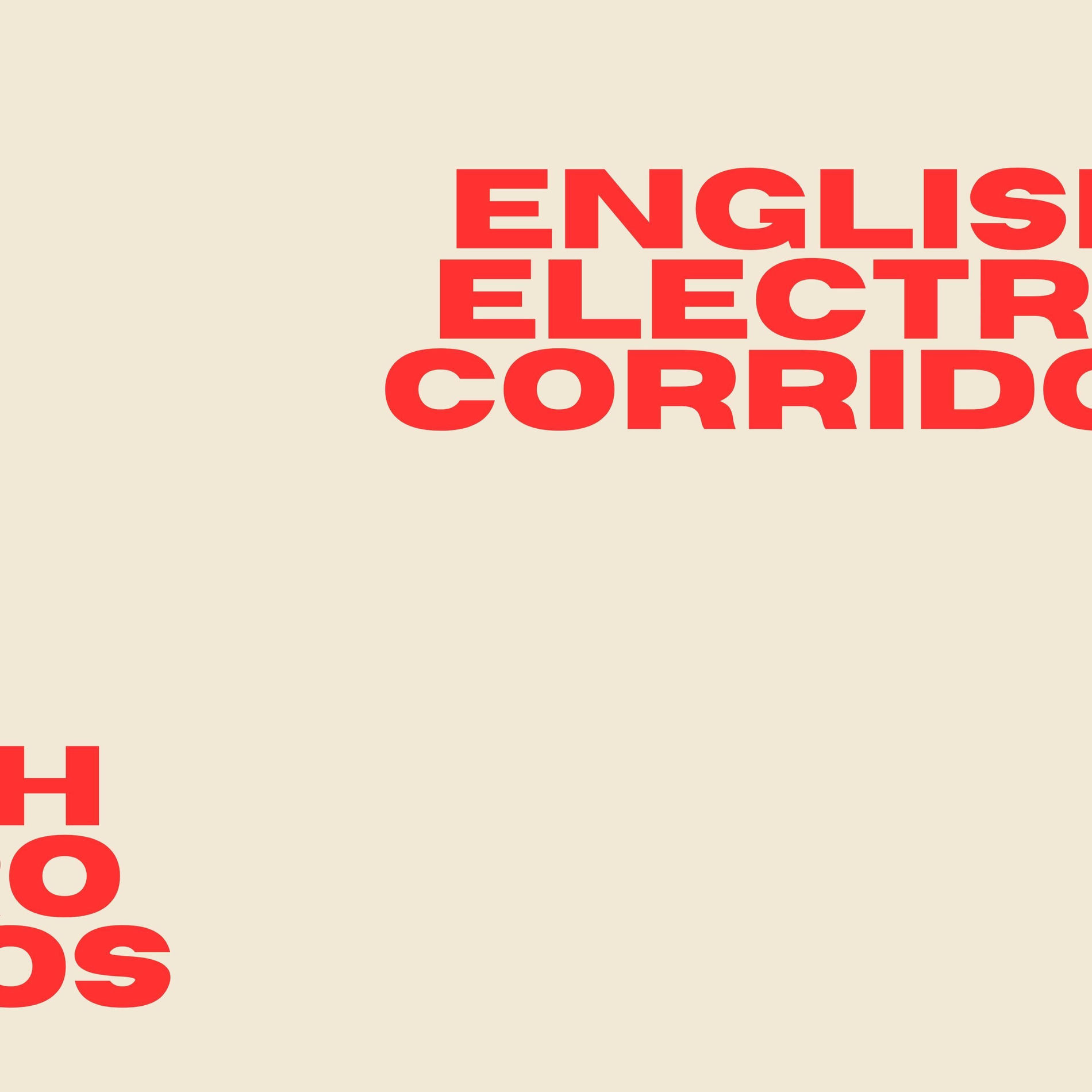 Album cover of ENGLISH ELECTRO CORRIDOS