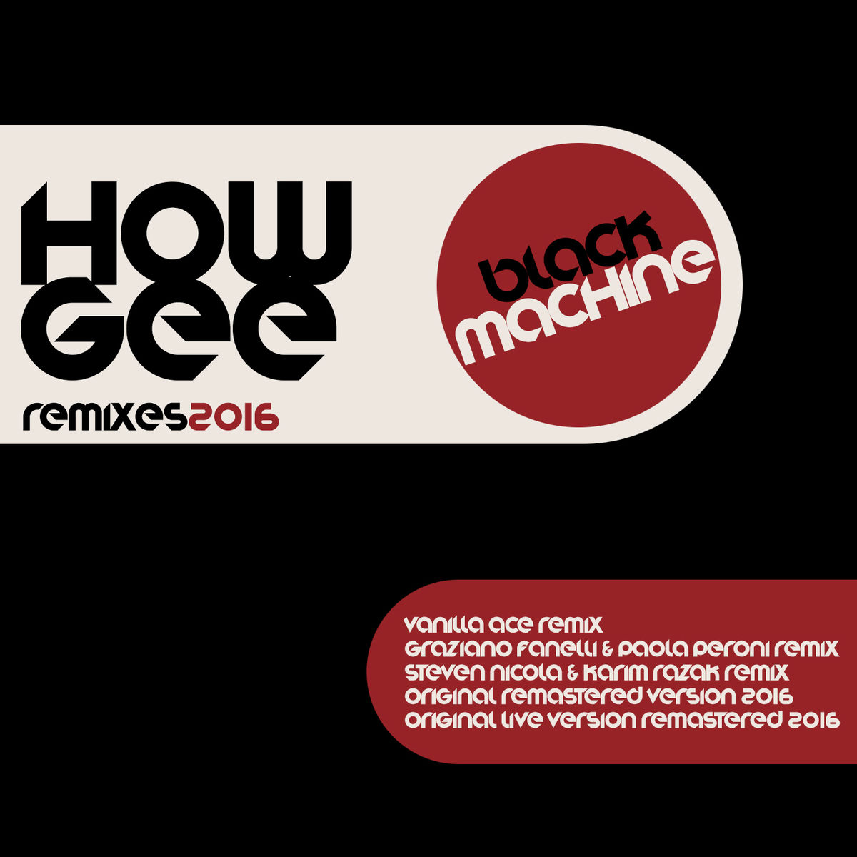 Album cover of How Gee The Gee