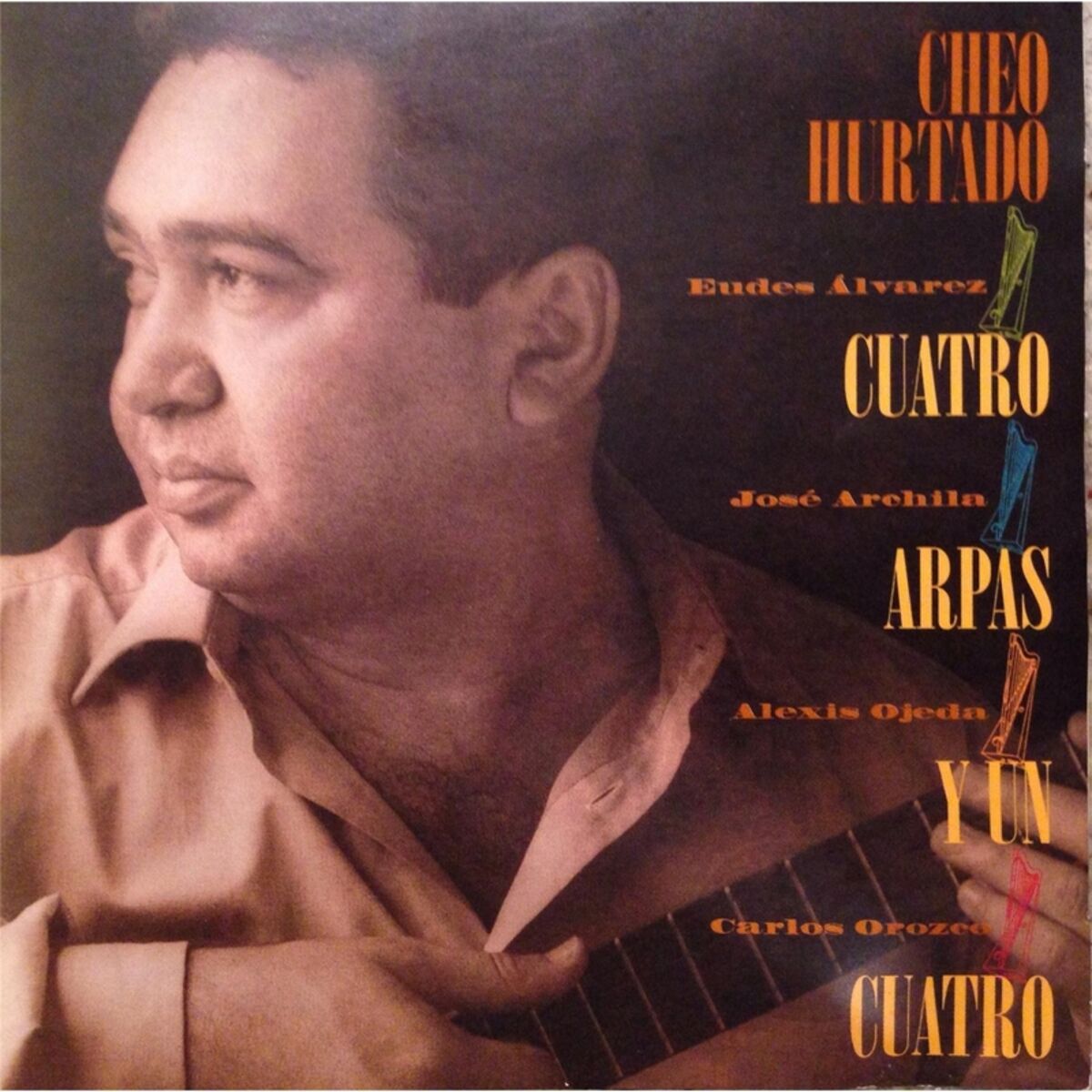 Album cover of Cuatro Arpas y un Cuatro