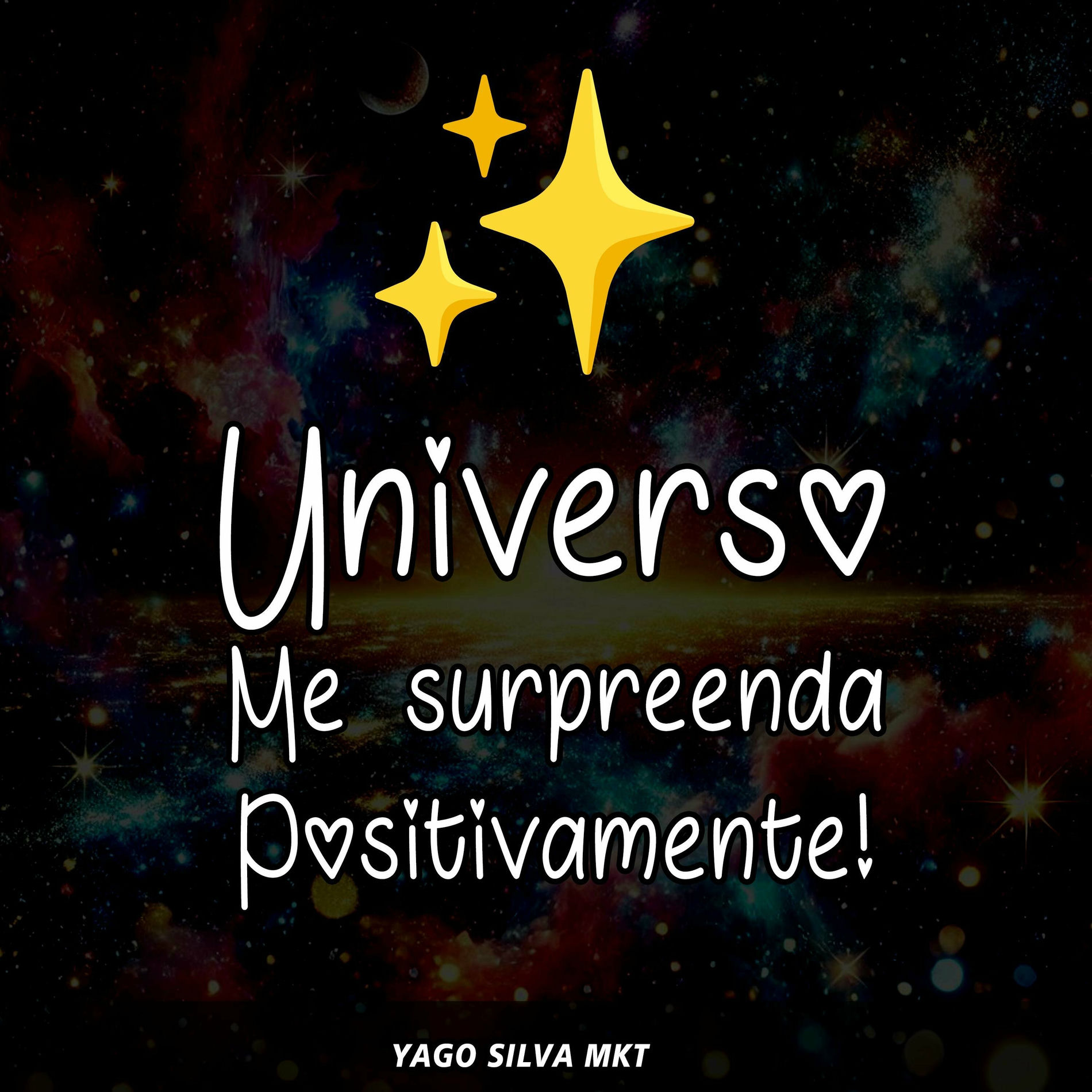 Album cover of Universo me surpreenda positivamente