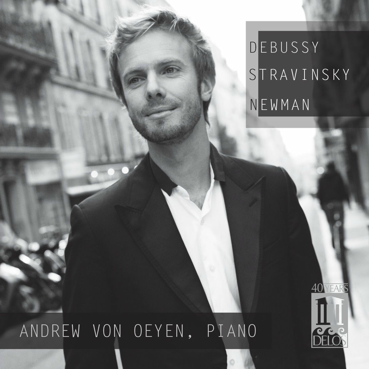 Album cover of Debussy, Stravinsky & Newman: Piano Works