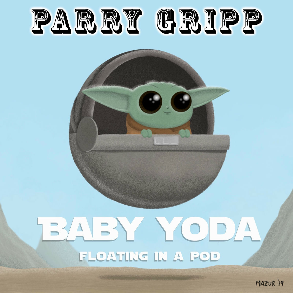 Album cover of Baby Yoda (Floating in a Pod)
