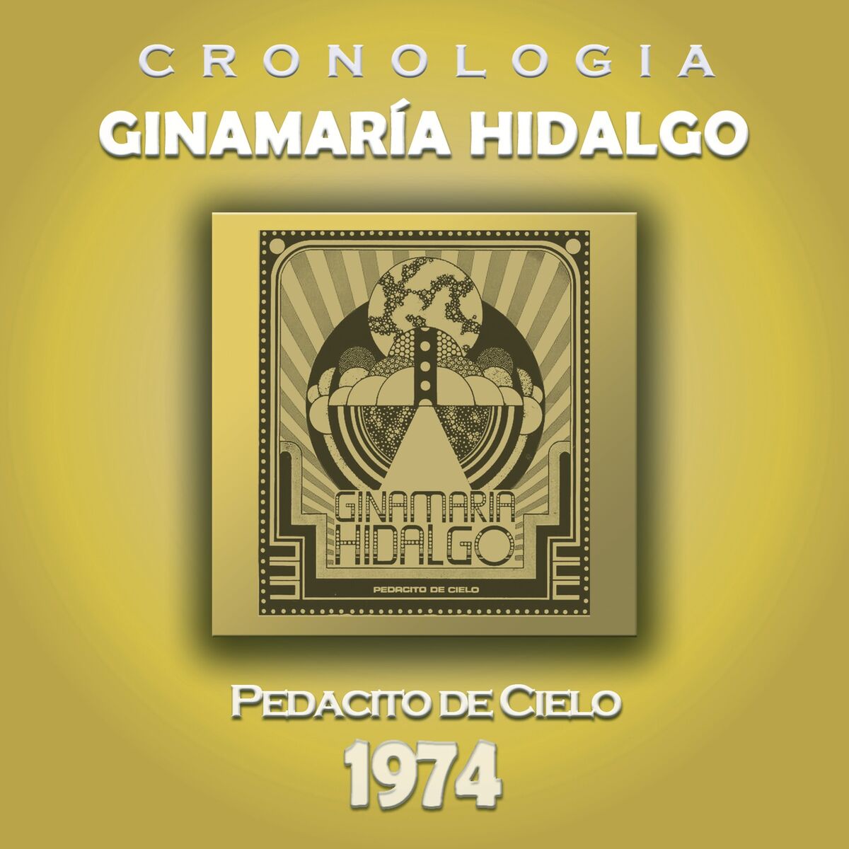 Album cover of Ginamaría Hidalgo Cronología - Pedacito de Cielo (1974)