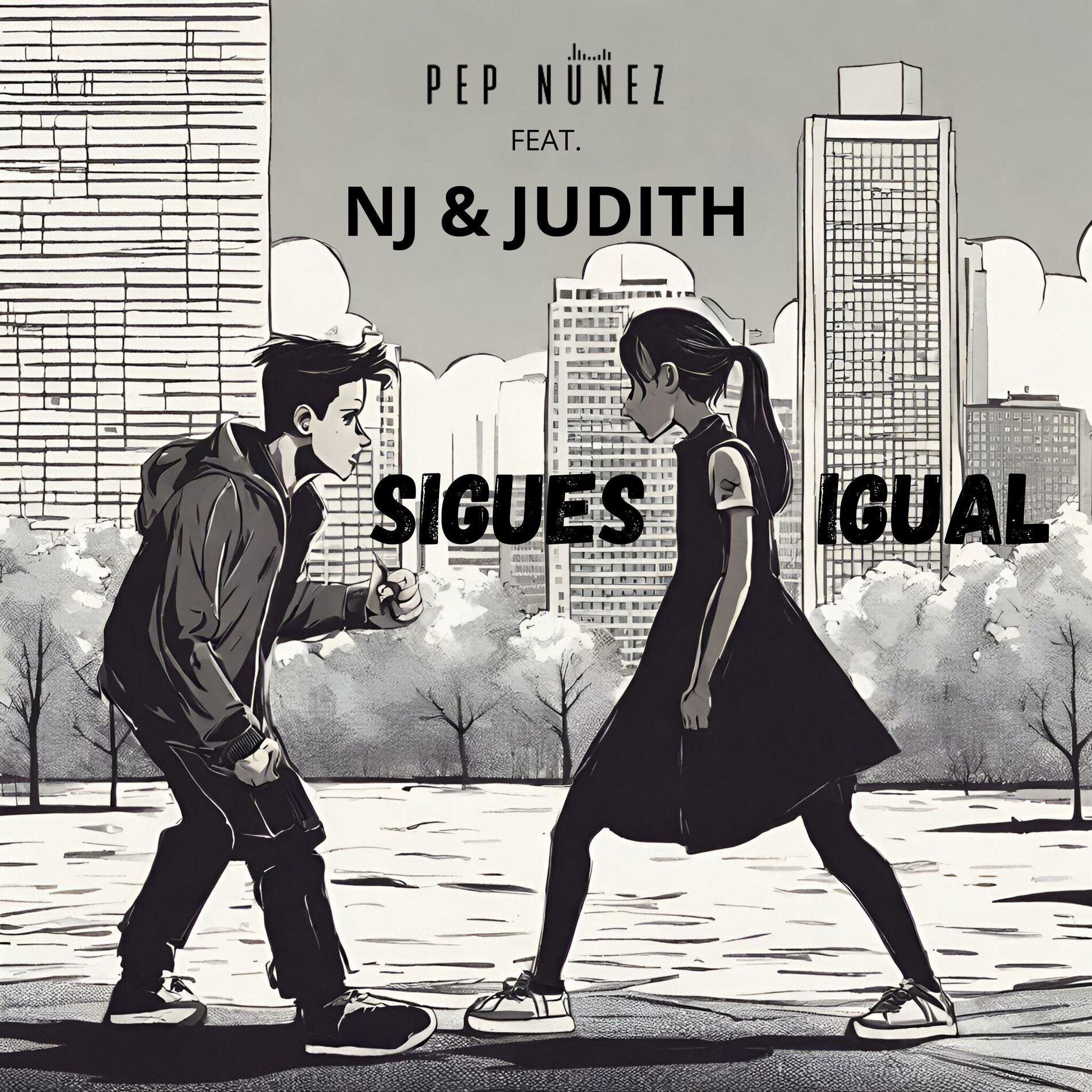 Album cover of SIGUES IGUAL (feat. NJ & JUDITH)
