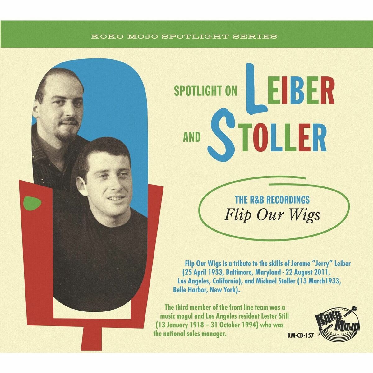 Album cover of Spotlight on Leiber and Stoller - Flip Our Wigs