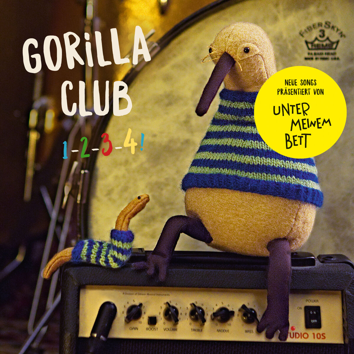 Album cover of Gorilla Club 1-2-3-4!