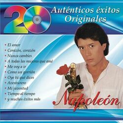Cover of 20 Auténticos Éxitos Originales - Napoleón