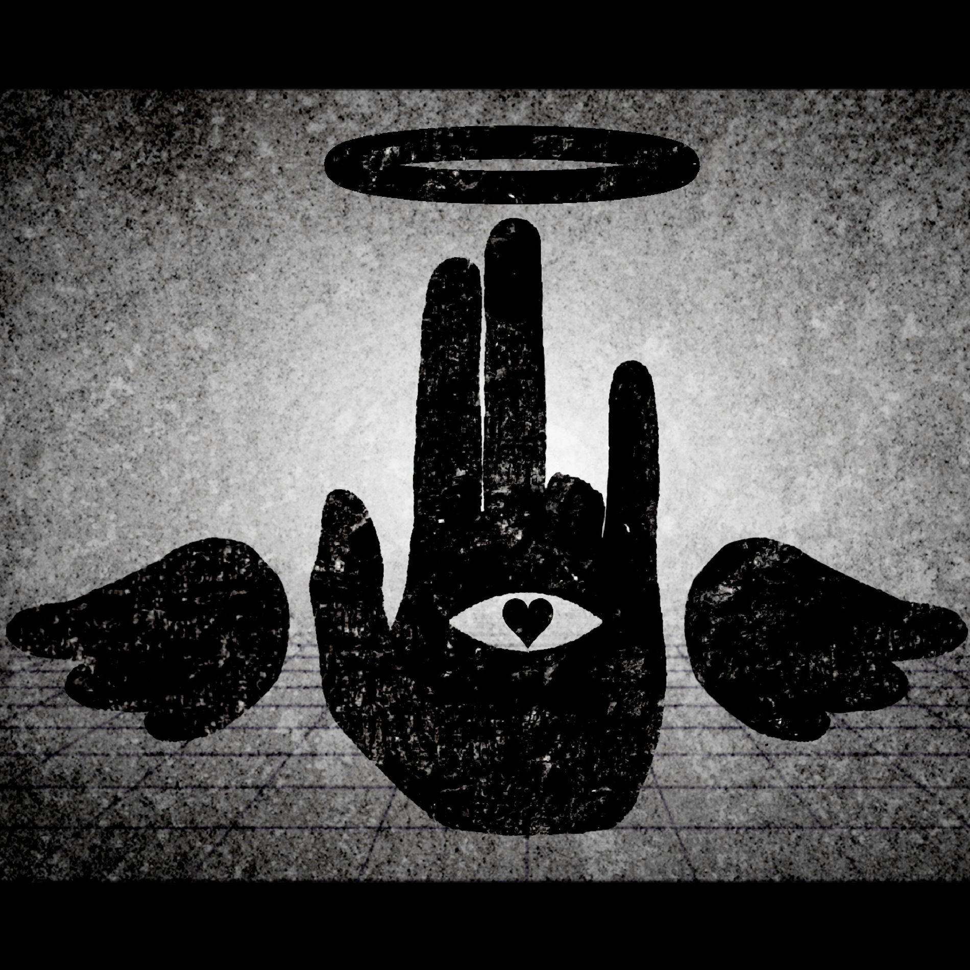 絵画 Night Angel #004 Yuri Nakamura Angel Beats Night Light - Hirosart