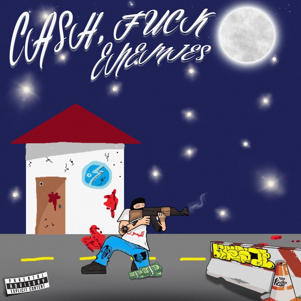 Picture of Cash, Fuck Enemies.
