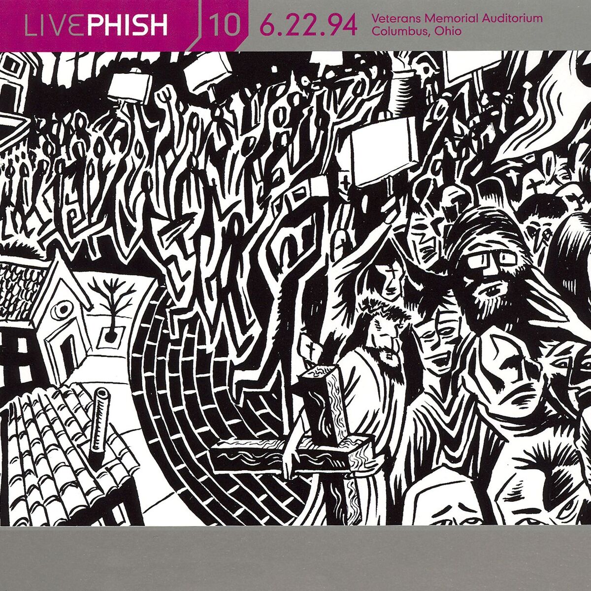 Album cover of LivePhish, Vol. 10 6/22/94 (Veterans Memorial Auditorium, Columbus, OH)