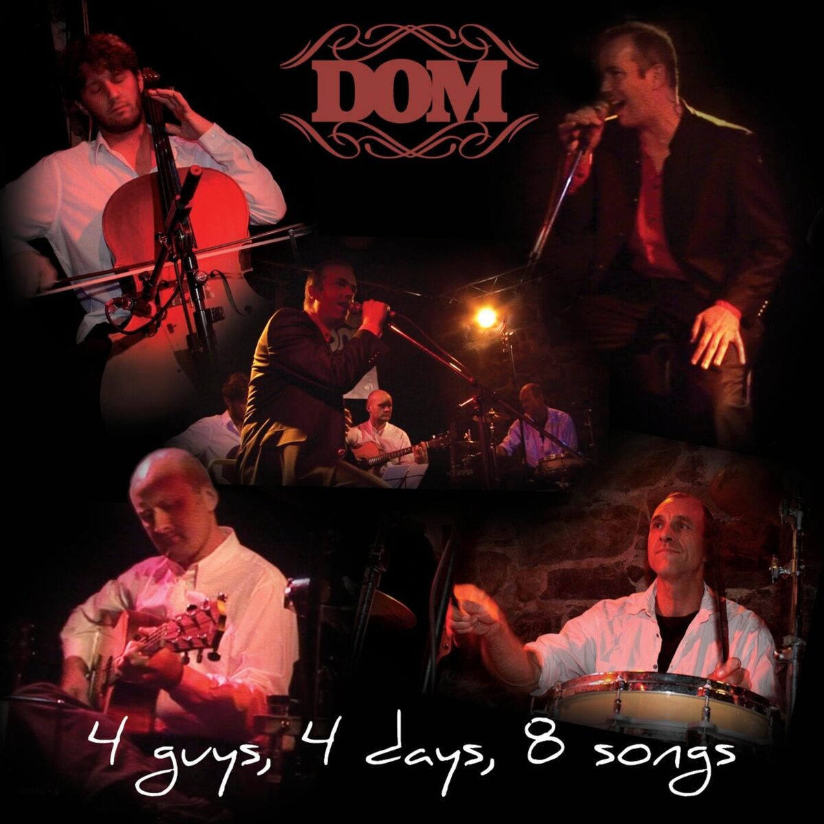 Album cover of 4 Guys, 4 Days, 8 Songs