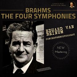 Cover of Brahms: The Four Symphonies by Eduard van Beinum
