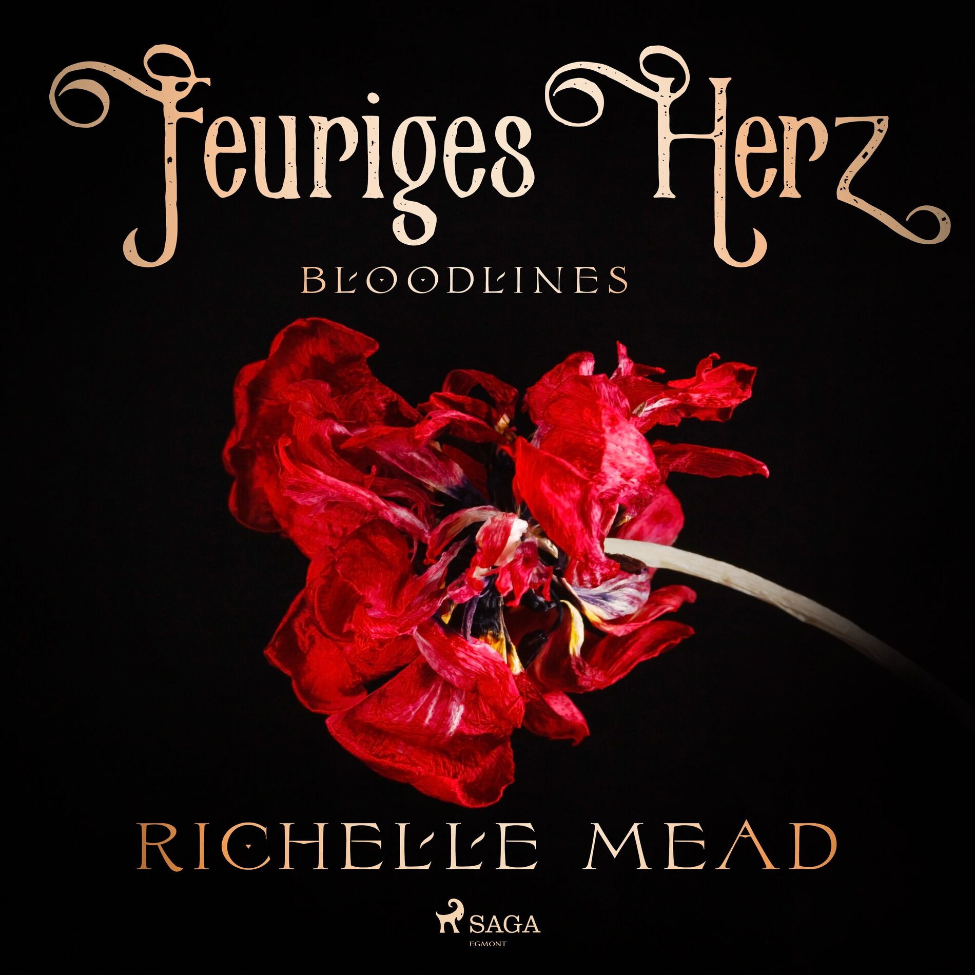 Album cover of Bloodlines - Feuriges Herz (Bloodlines-Reihe, Band 4)